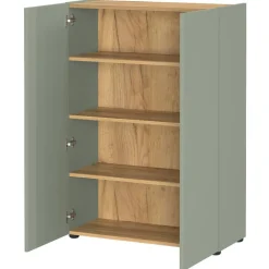 Wohnen Garderoben<Schuhschrank und Spiegel Set - Bien (zweiteilig)