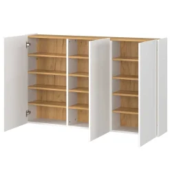 Wohnen Garderoben<Schuhschrank und Spiegel Kombi - Cuyano (zweiteilig)