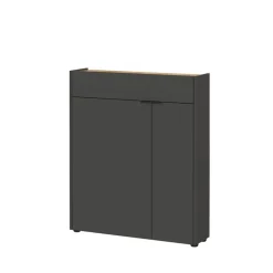 Wohnen Garderoben<Schuhschrank und Spiegel Set - Sidgarus (zweiteilig)