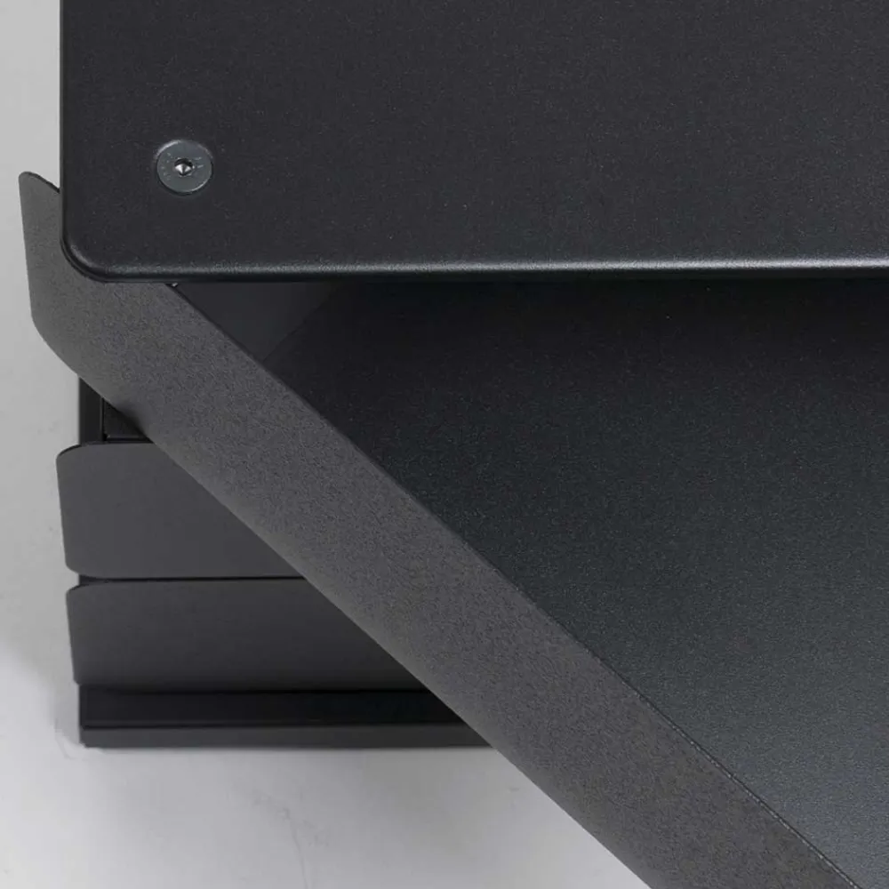 Wohnen Kommoden<Schwarze Design Stahlkommode mit drei Schubladen - Zunil