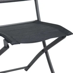 Wohnen Sitzgruppe<Schwarze Outdoor Essgruppe Set - Xenata (fünfteilig)
