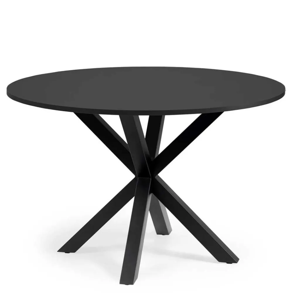Wohnen Tische<Schwarzer Küchentisch in modernem Design - Aknita