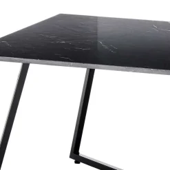 Wohnen Tische<Schwarzer Wohnzimmer Sofatisch mit Marmorplatte - Anyala