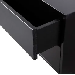 Wohnen Tv & Hifi-Möbel|Lowboards<Schwarzes Lowboard mit zwei Schubladen - Niwidus
