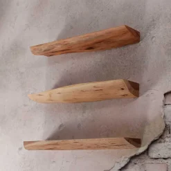 Wohnen Regale<Schwebende Wandboards Baumkante - Stamfort (3er Set)