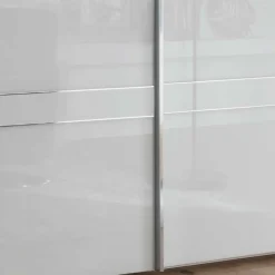 Wohnen Kleiderschränke<Schwebetüren Kleiderschrank mit Glas Front - Ekino