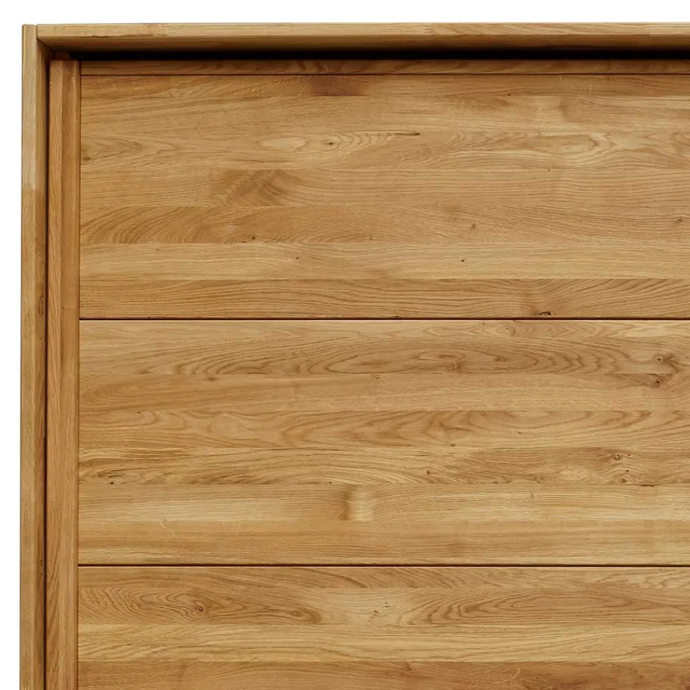 Wohnen Kleiderschränke<Schwebetürenschrank aus Wildeiche mit Spiegel - Divnoi