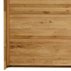 Wohnen Kleiderschränke<Schwebetürenschrank aus Wildeiche mit Spiegel - Divnoi