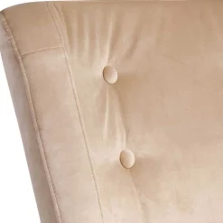 Wohnen Sessel<Sessel aus Samtvelours Beige - Modena