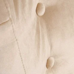 Wohnen Sessel<Sessel aus Samtvelours Beige - Modena