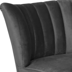 Wohnen Sessel<Sessel in Anthrazit und Nussbaum - Laois