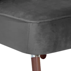 Wohnen Sessel<Sessel in Anthrazit und Nussbaum - Laois