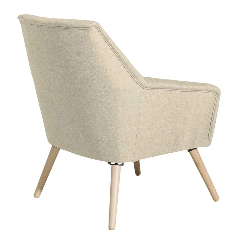 Wohnen Sessel<Sessel in Beige und Buche Natur - Vareika