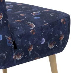 Wohnen Sessel<Sessel in Blau mit Planeten und Sternen - Marcs