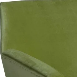 Wohnen Sessel<Sessel in Oliv Grün und Schwarz - Astrid