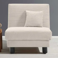 Wohnen Sofas<Sessel mit Schlaffunktion in Beige - Samurai