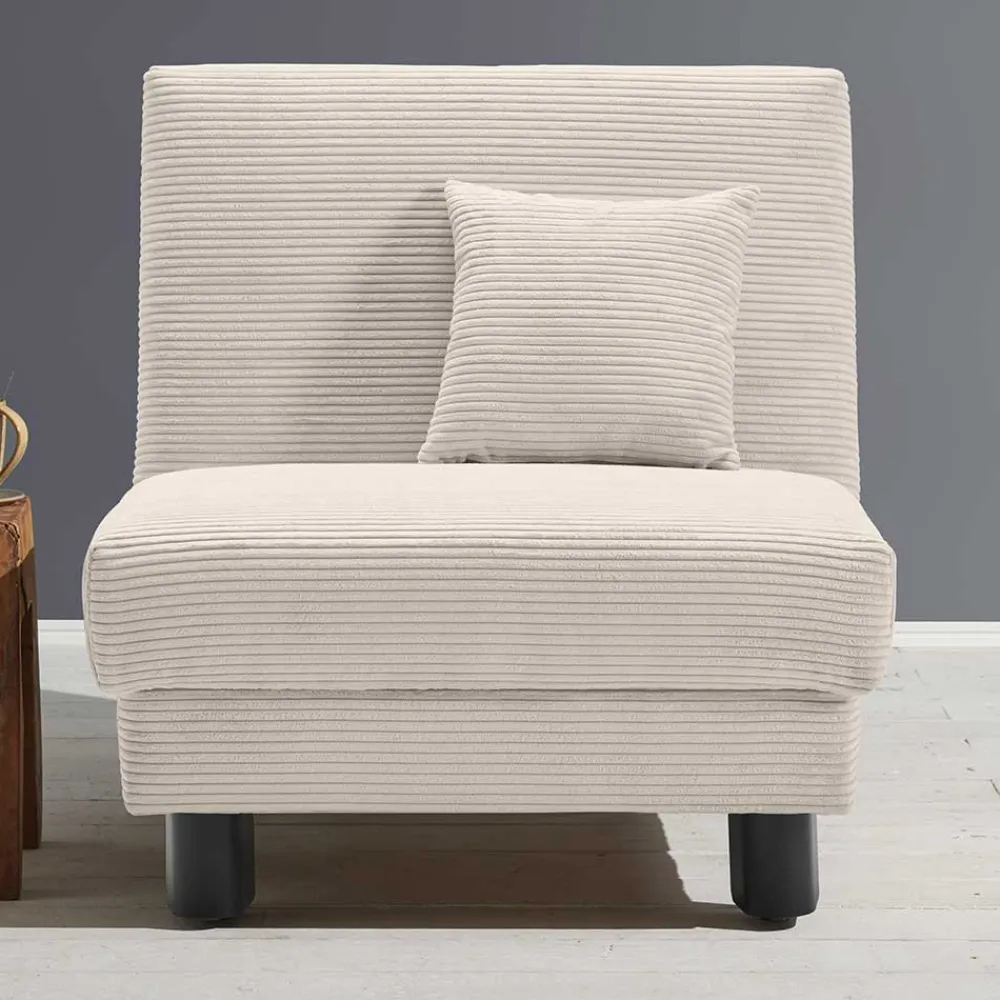 Wohnen Sofas<Sessel mit Schlaffunktion in Beige - Samurai