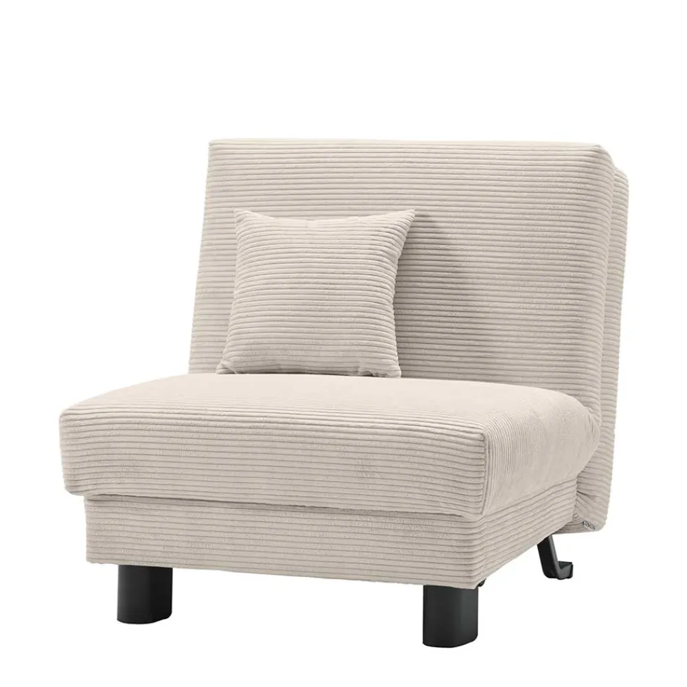 Wohnen Sofas<Sessel mit Schlaffunktion in Beige - Samurai