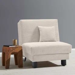 Wohnen Sofas<Sessel mit Schlaffunktion in Beige - Samurai
