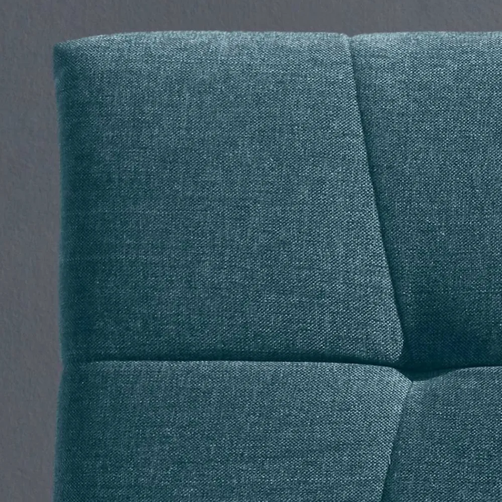 Wohnen Sofas<Sessel mit Schlaffunktion in Petrol & Alu - Samuele