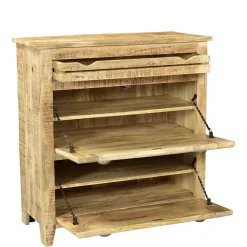 Wohnen Garderoben<Set Design Flur Möbel massiv - Suennas (sechsteilig)