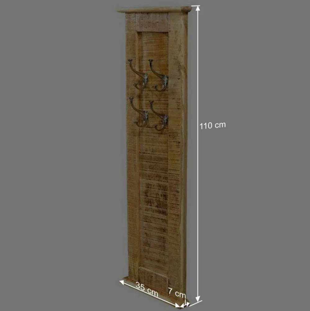 Wohnen Garderoben<Set Design Flur Möbel massiv - Suennas (sechsteilig)
