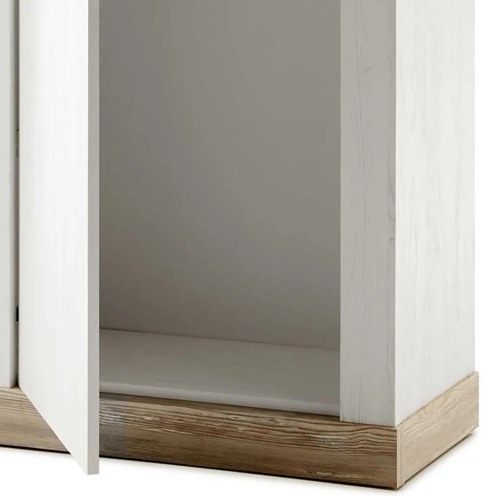 Wohnen Garderoben<Set Dielen Ausstattung mit Schrank - Nedita (dreiteilig)