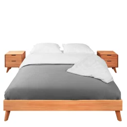 Wohnen Betten<Set Doppelbett & Nachtkommoden - Junola I (dreiteilig)