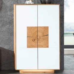 Wohnen Garderoben<Set Flur Designmöbel zweifarbig - Mandrey (vierteilig)