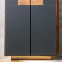 Wohnen Garderoben<Set Flur-Möbel aus Wildeiche - Mandrey (zweiteilig)