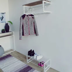 Wohnen Garderoben<Set Hängegarderobe & Schuhregal - mexiko (zweiteilig)