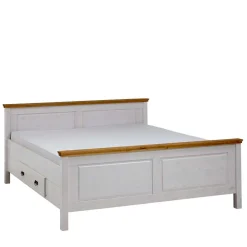 Wohnen Betten<Set Landhausbett & Nachtschränke - Sibiuta (dreiteilig)