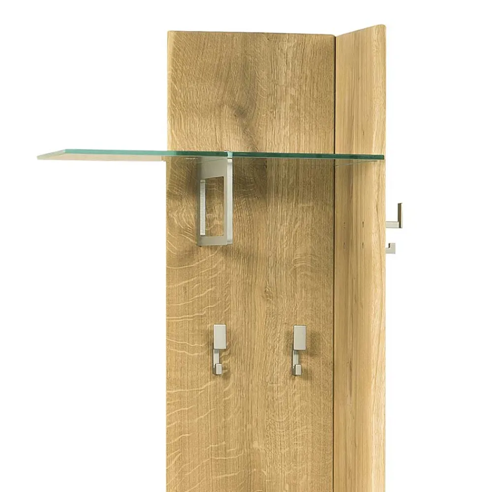 Wohnen Garderoben<Set Spiegel & Garderobe aus Eiche - Avidora (zweiteilig)