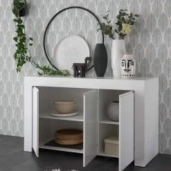Wohnen Wohnwände<Set TV Lowboard & Regal & Sideboard - Mikes (dreiteilig)