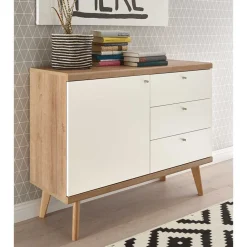 Wohnen Wohnwände<Set Wohnzimmer Schränke & Regal - Cablos (vierteilig)