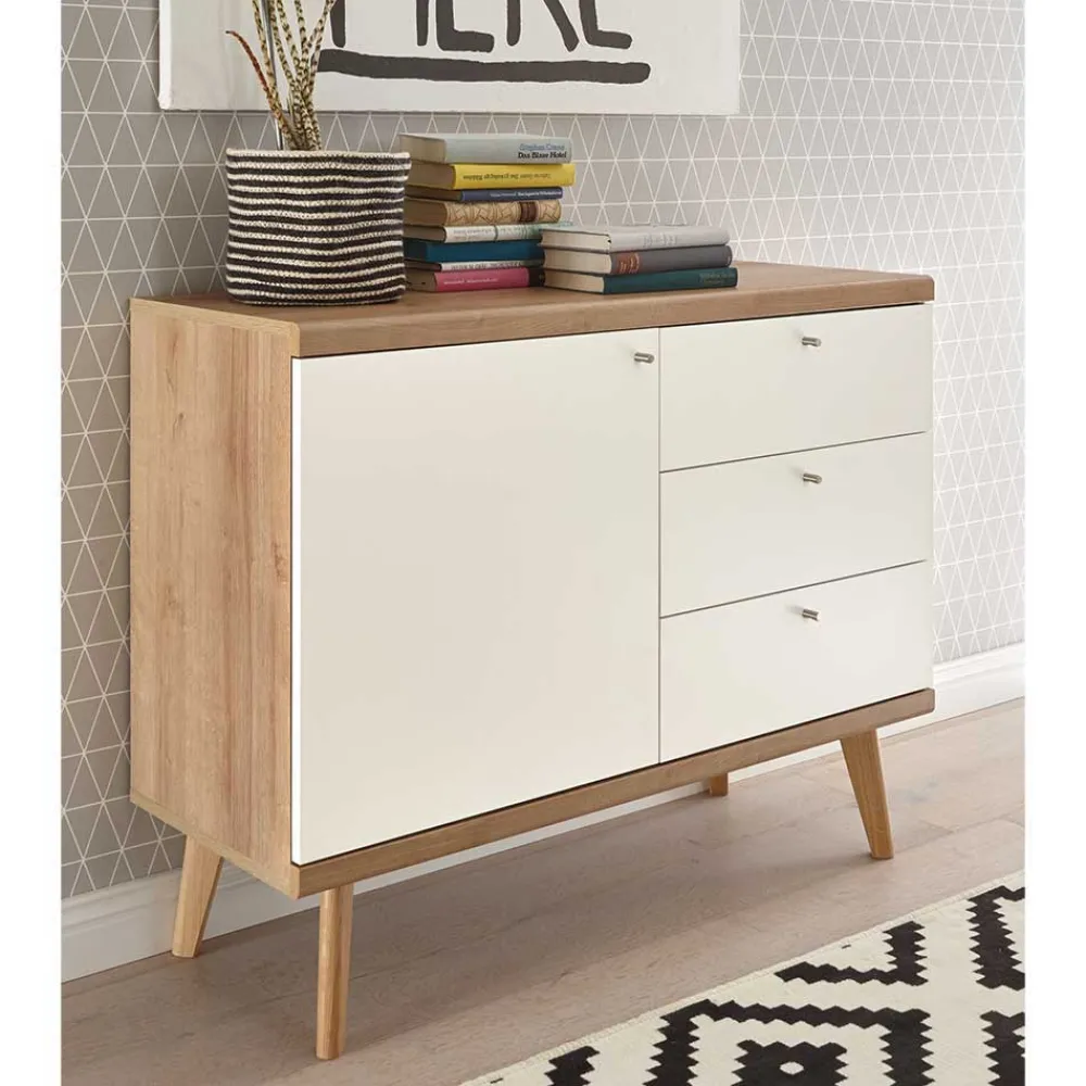 Wohnen Wohnwände<Set Wohnzimmer Schränke & Regal - Cablos (vierteilig)