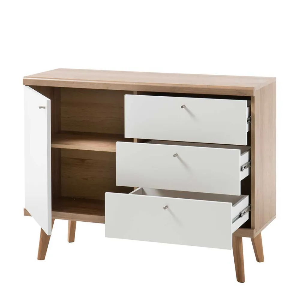Wohnen Wohnwände<Set Wohnzimmer Schränke & Regal - Cablos (vierteilig)