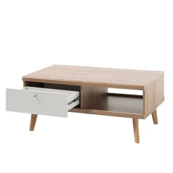 Wohnen Wohnwände<Set Wohnzimmermöbel im Skandi Design - Cablos II (fünfteilig)