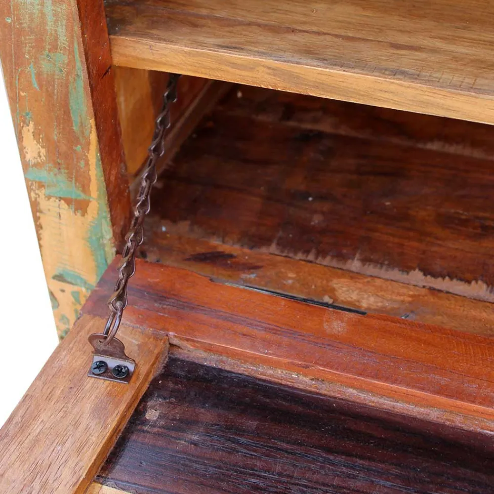Wohnen Garderoben<Shabby Chic Dielenmöbel Set - Jamaica (fünfteilig)
