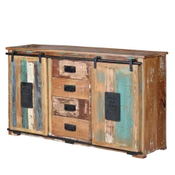 Wohnen Sideboards<Shabby Chic Kombi-Kommode 150 cm breit - Jevilia