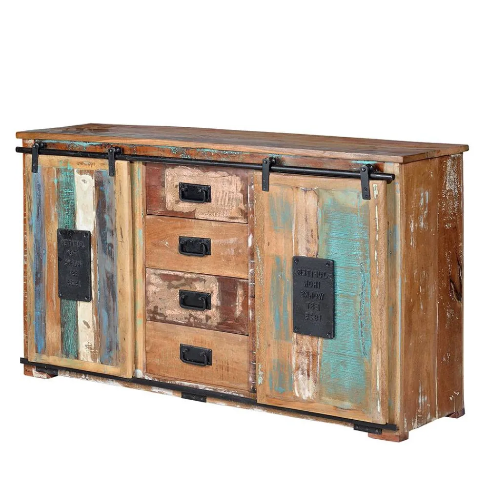 Wohnen Sideboards<Shabby Chic Kombi-Kommode 150 cm breit - Jevilia
