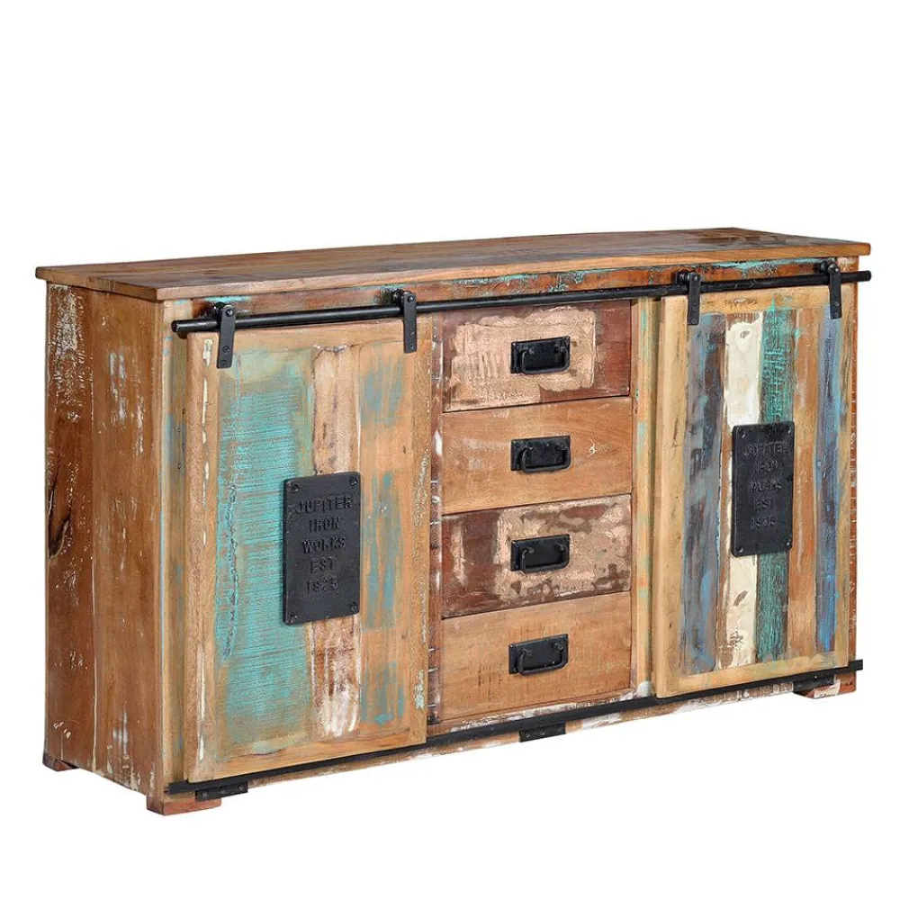 Wohnen Sideboards<Shabby Chic Kombi-Kommode 150 cm breit - Jevilia