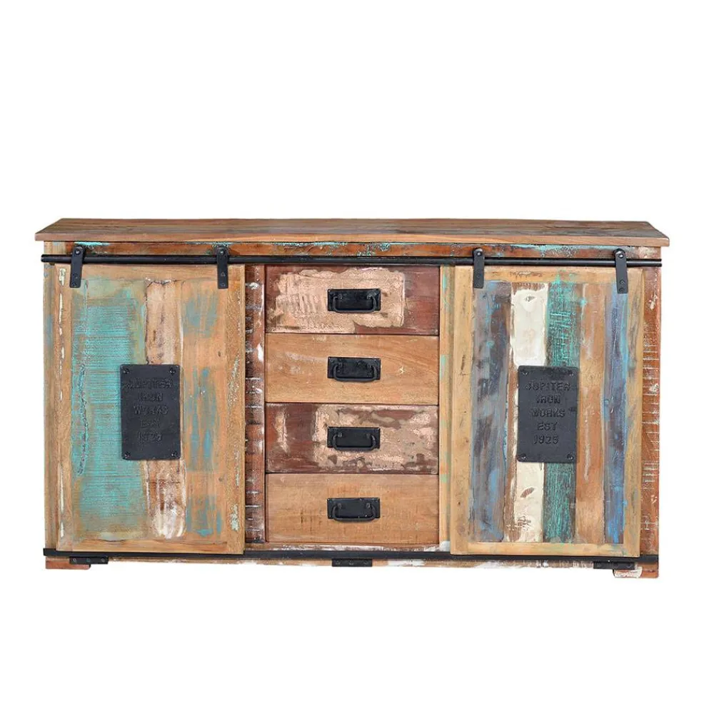 Wohnen Sideboards<Shabby Chic Kombi-Kommode 150 cm breit - Jevilia