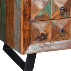 Wohnen Tv & Hifi-Möbel|Lowboards<Shabby Design TV Board aus Recyclingholz - Zeremonia