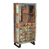 Wohnen Vitrinen<Shabby Design Vitrine aus Recyclingholz - Zeremonia