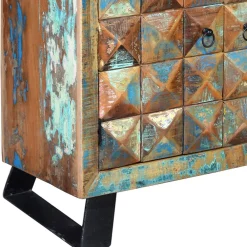 Wohnen Vitrinen<Shabby Design Vitrine aus Recyclingholz - Zeremonia