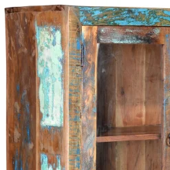 Wohnen Vitrinen<Shabby Design Vitrine aus Recyclingholz - Zeremonia