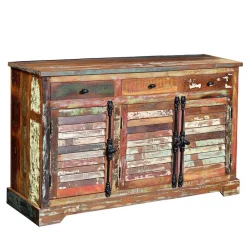 Wohnen Sideboards<Shabby Style Sideboard aus Altholz - Manna