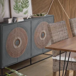 Wohnen Sideboards<Sideboard - dekorativ mit Mandalas - Mesusco