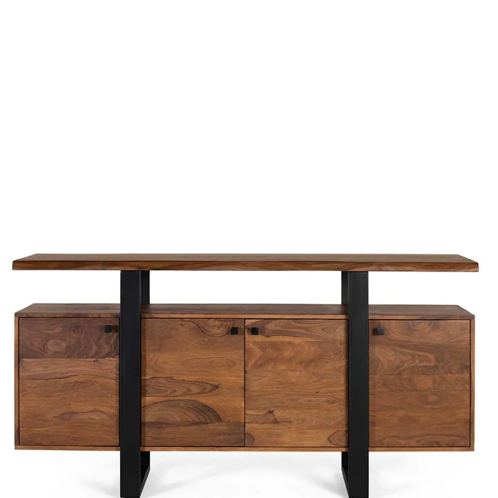 Wohnen Sideboards<Sideboard aus Palisanderholz und Metall - Uniaka
